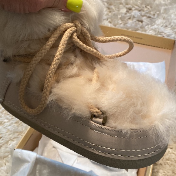 NWT INUIKII TOSKANA BEIGE BOOT - Picture 6 of 9